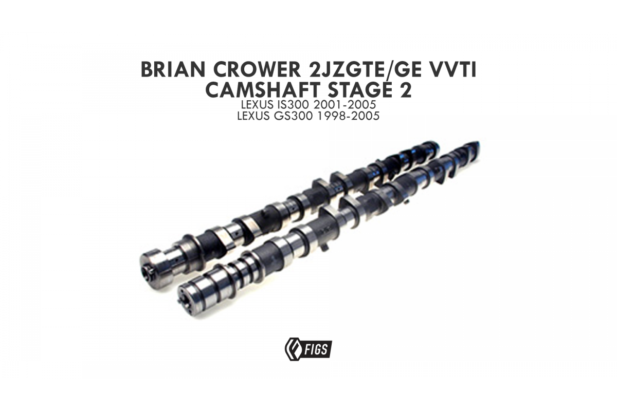 BRIAN CROWER 2JZGTE/GE VVTI STAGE 2 CAMSHAFTS IS/GS